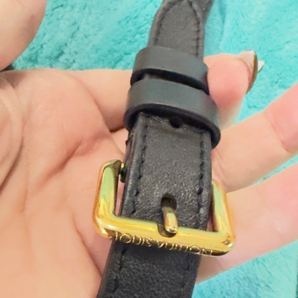 Louis Vuitton “New Wave” Bumbag Quilted Calfskin Belt Bag Black LV Crossbody - Picture 9 of 12